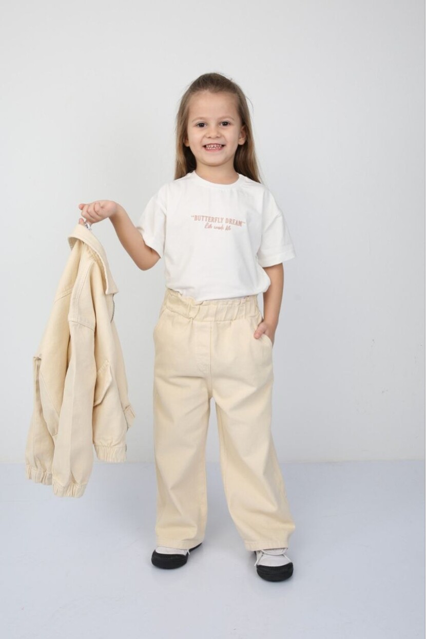 GABARDİN CEKET T-SHİRT PANTOLON 3LÜ TAKIM