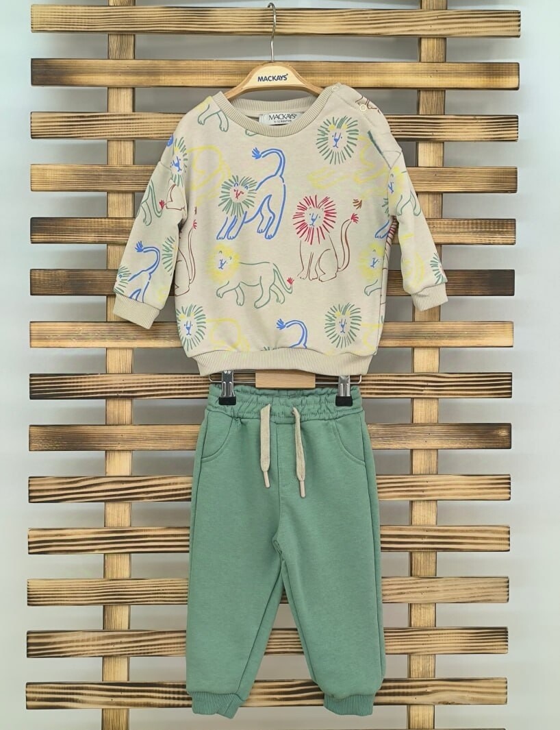 ERKEK BASKILI EŞOFMAN TAKIMI