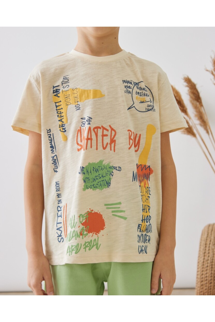 ERKEK BASKILI ŞORTLU TAKIM