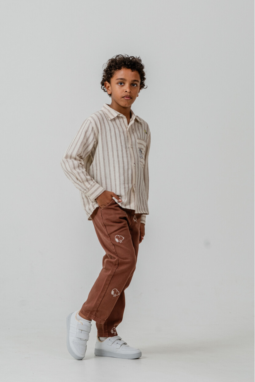 ERKEK GÖMLEK GABARDİN PANTOLONLU 2Lİ TAKIM