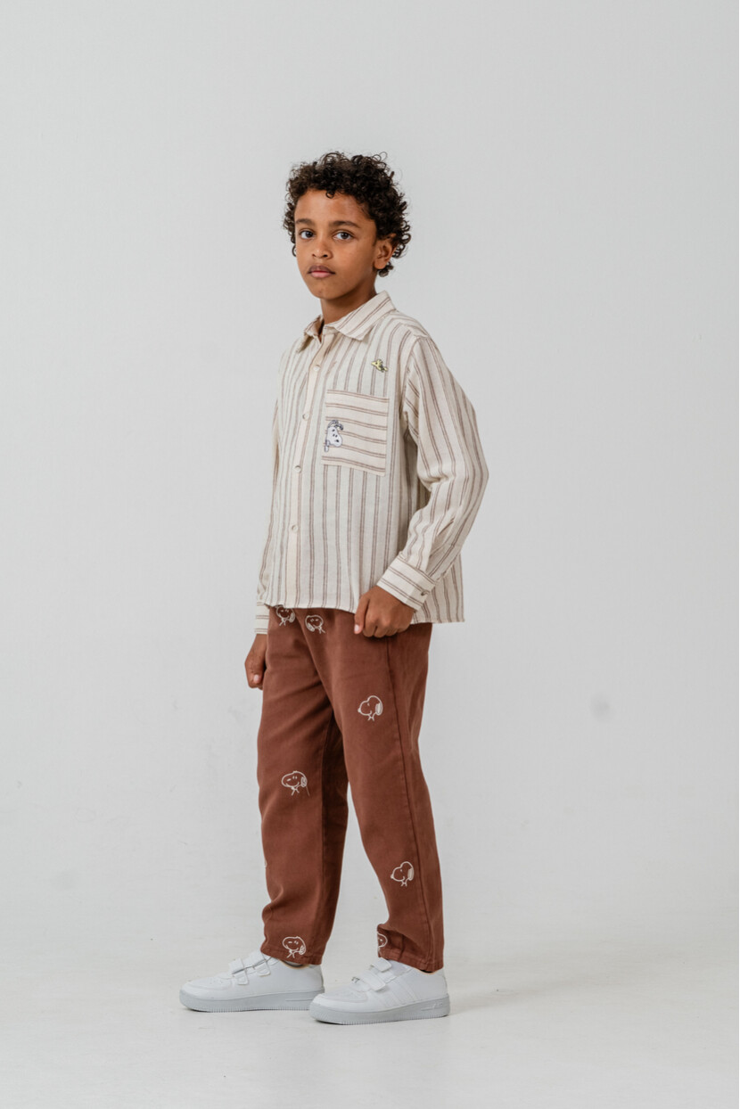 ERKEK GÖMLEK GABARDİN PANTOLONLU 2Lİ TAKIM