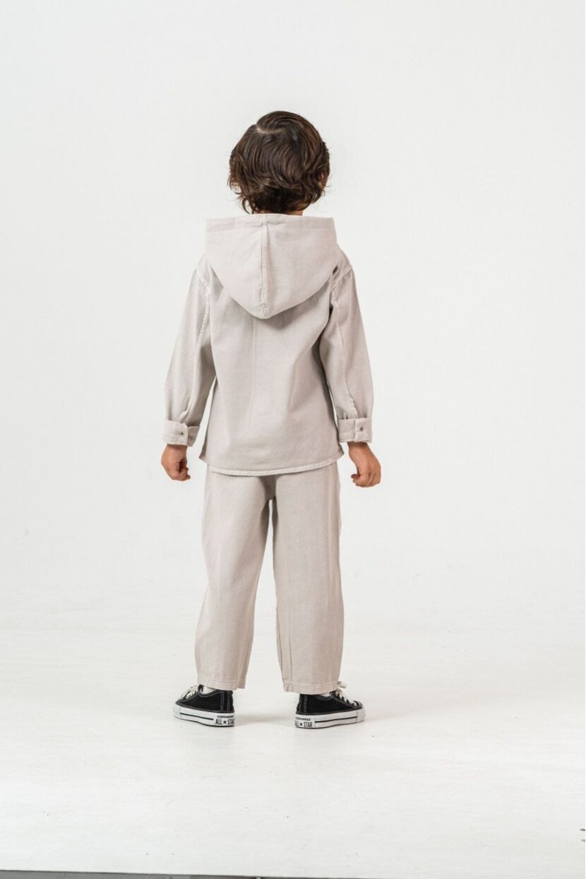 ERKEK KAPŞONLU DOKUMA 2Lİ TAKIM