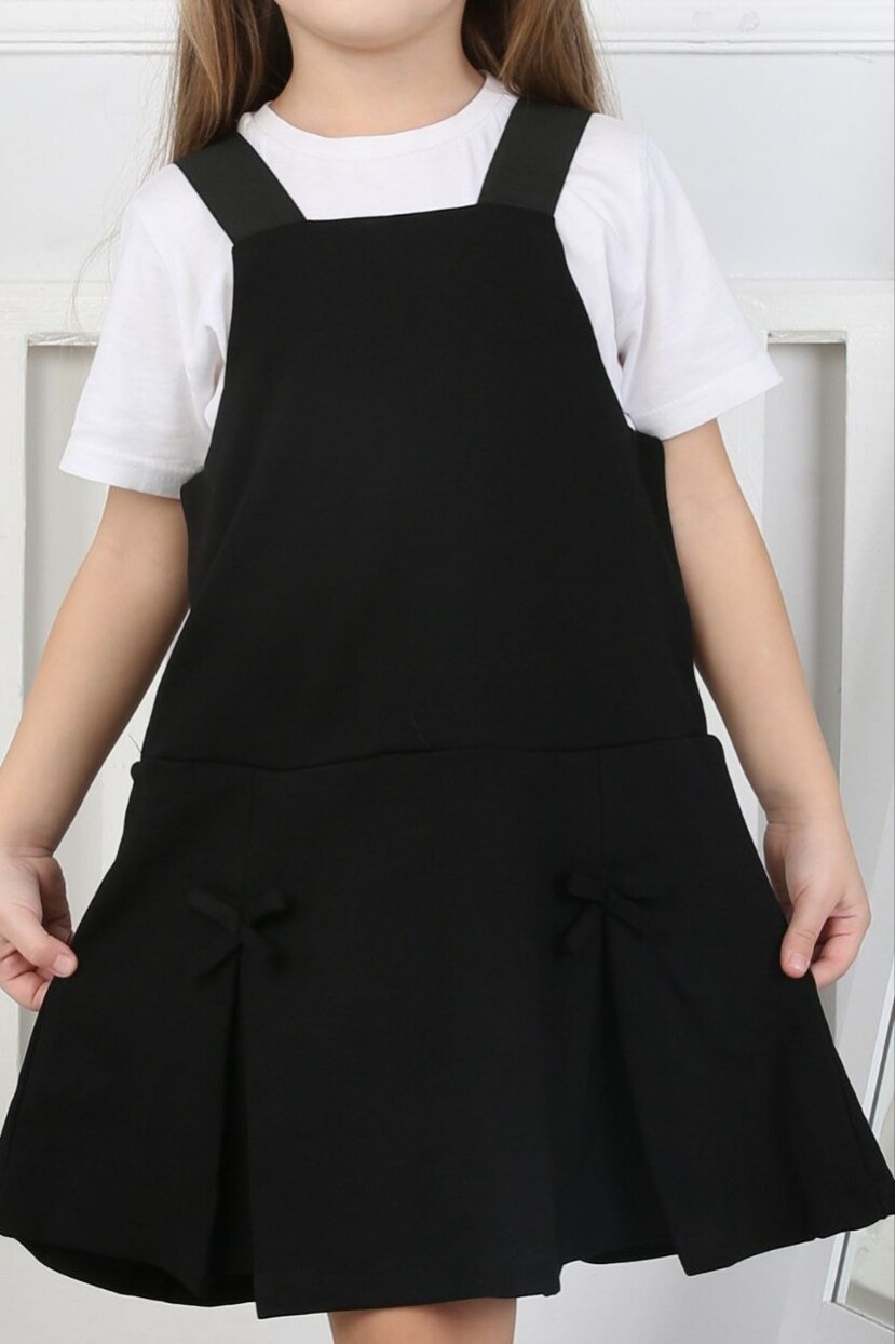 FİYONK DETAYLI ÇELİK KUMAŞ ELBİSE