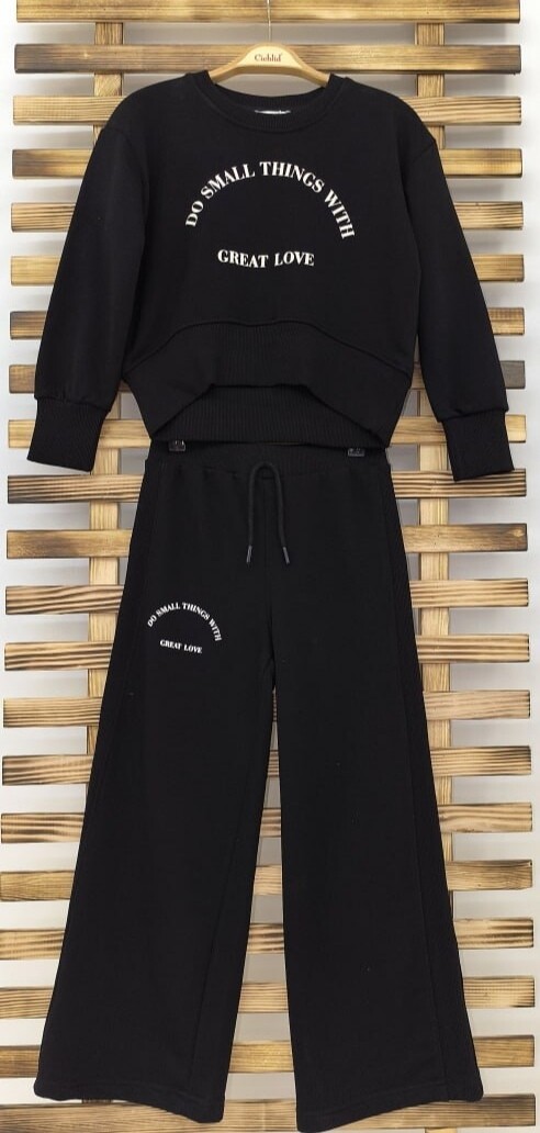 KIZ BOL PAÇA PANTOLONLU TAKIM