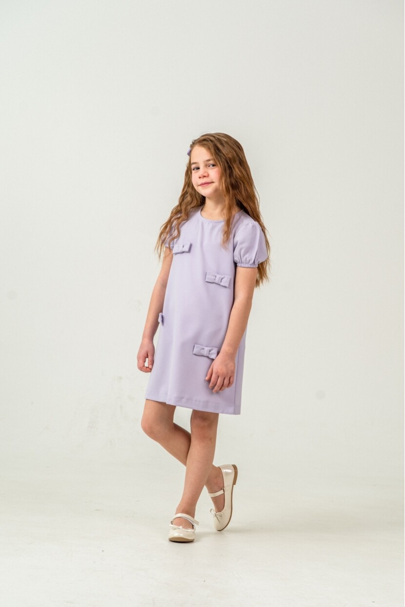 KIZ FİYONK SÜSLEMELER DOKUMA ELBİSE