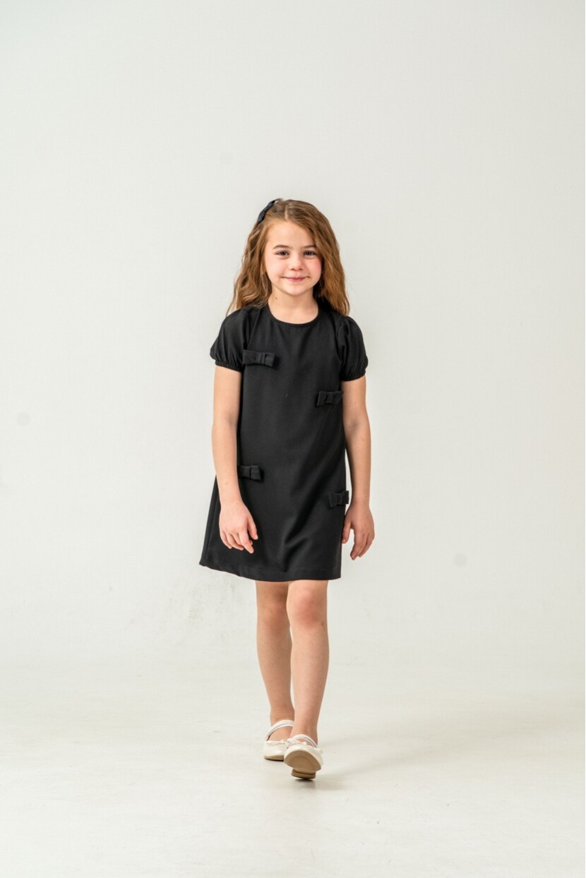 KIZ FİYONK SÜSLEMELER DOKUMA ELBİSE