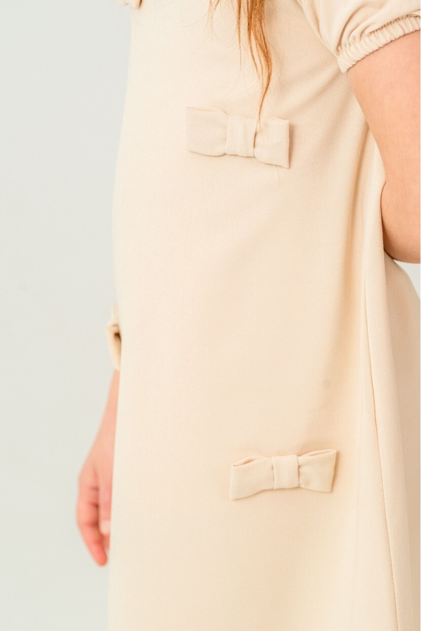 KIZ FİYONK SÜSLEMELER DOKUMA ELBİSE