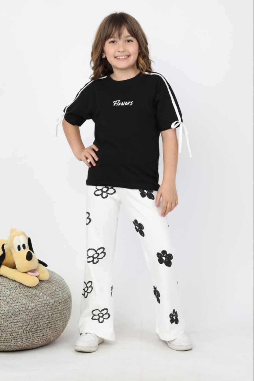 KIZ KOL BAĞCIK DETAYLI TAYTLI TAKIM