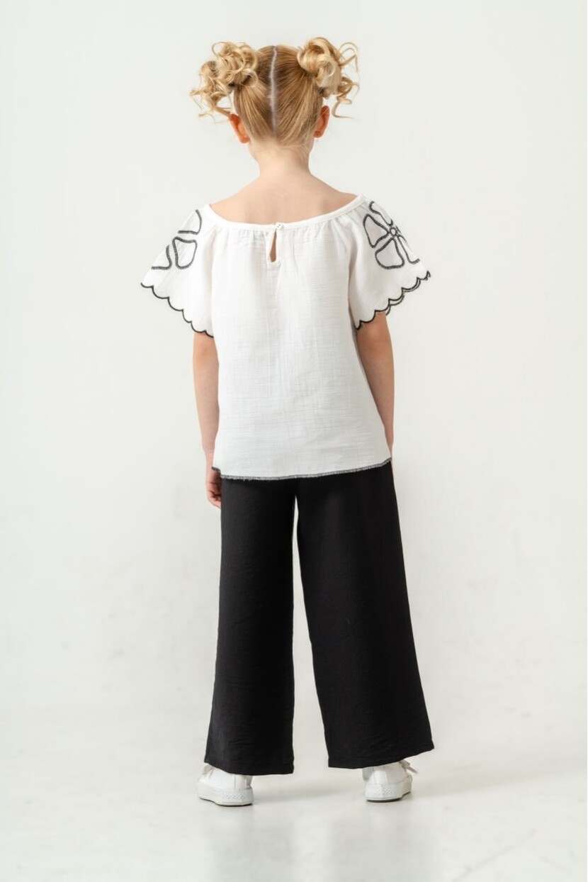 KIZ KOL DETAYLI DOKUMA TAKIM