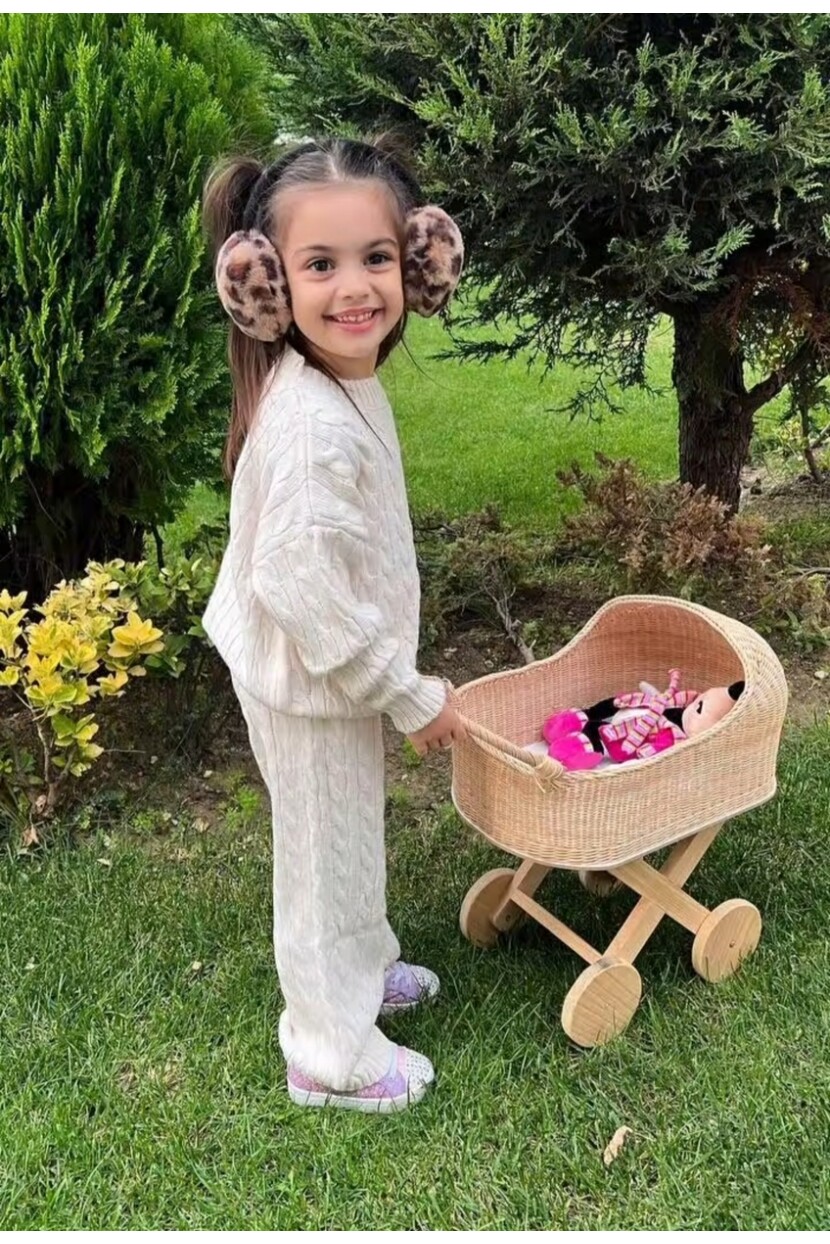 KIZ SELANİK ÖRGÜ TRİKO TAKIM