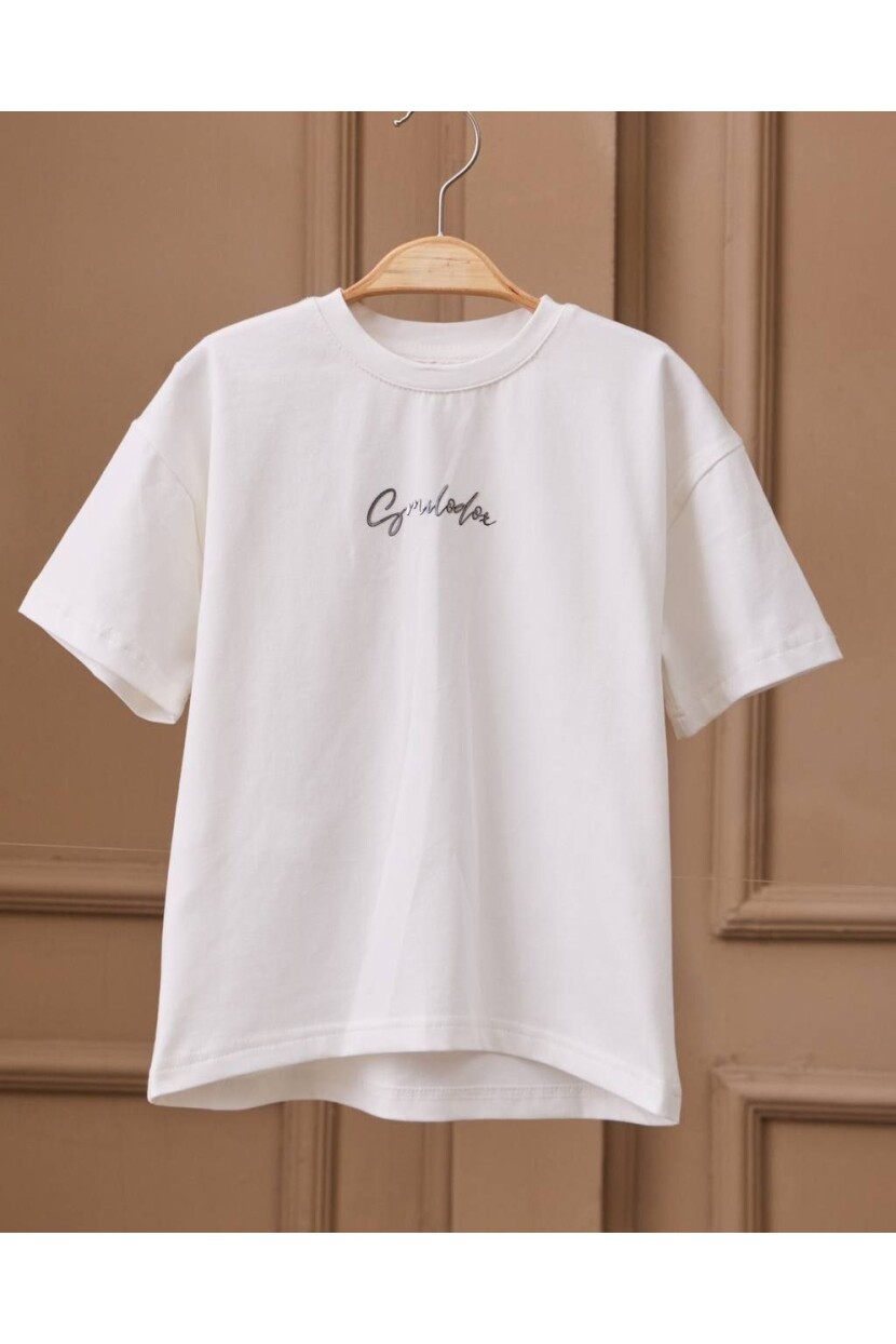 KIZ PUL DETAYLI YELEK TSHİRT ŞORT ETEK TAKIM