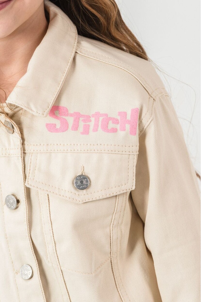 KIZ STİTCH BASKILI DOKUMA TAKIM