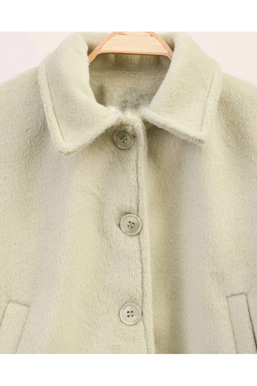 KIZ YEŞİL KAŞE KABAN