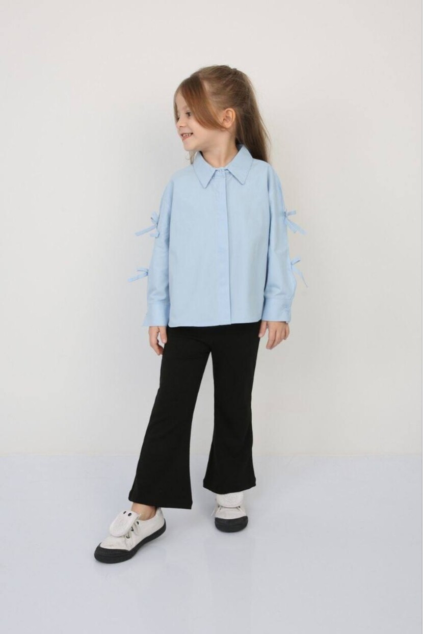 KOL FİYONK DETAYLI POPLİN GÖMLEK