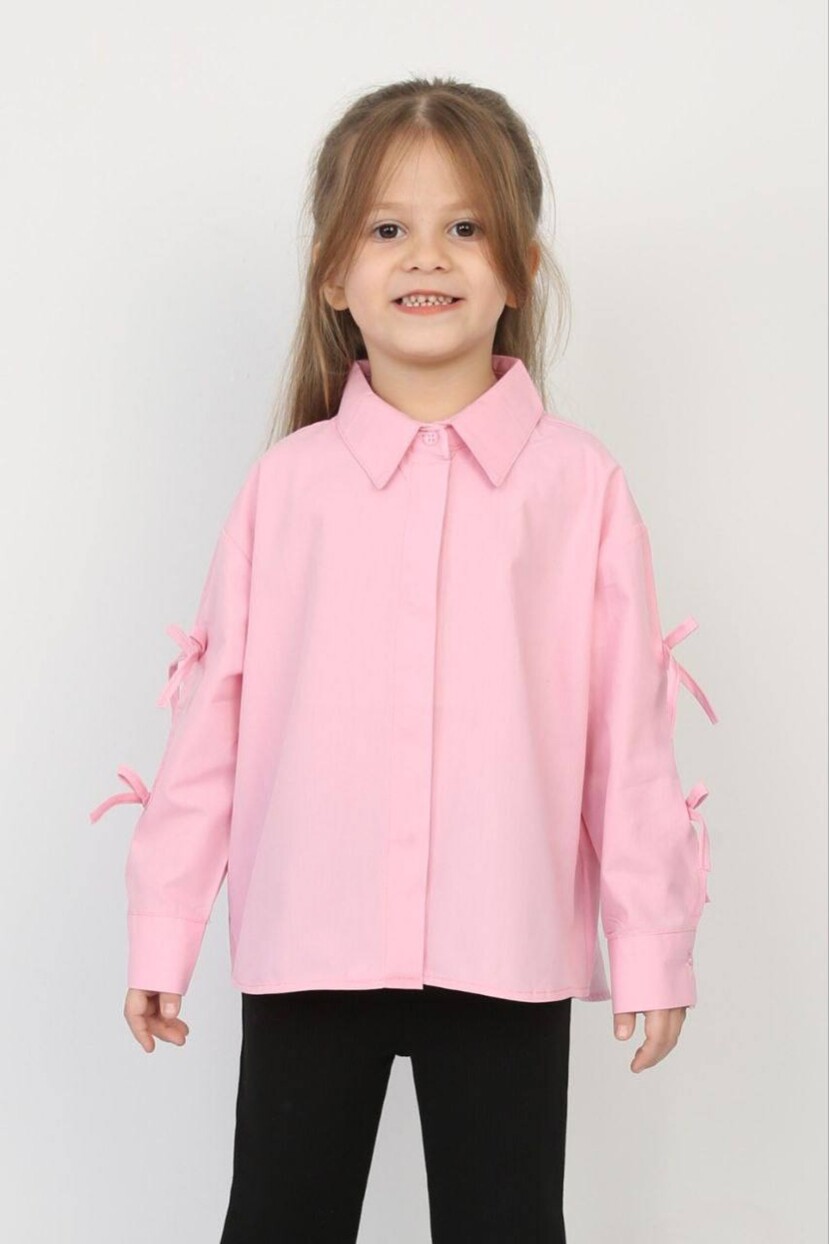 KOL FİYONK DETAYLI POPLİN GÖMLEK