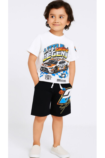 ERKEK BASKILI ŞORTLU TAKIM