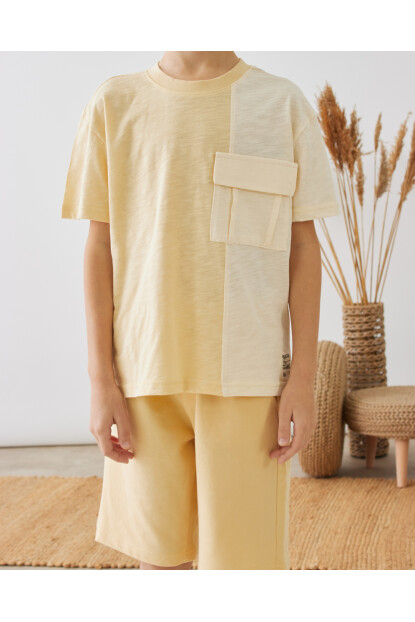 ERKEK CEPLİ ŞORTLU TAKIM