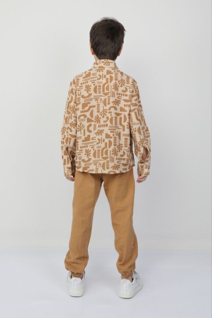 ERKEK KETEN GÖMLEK PANTOLONLU TAKIM