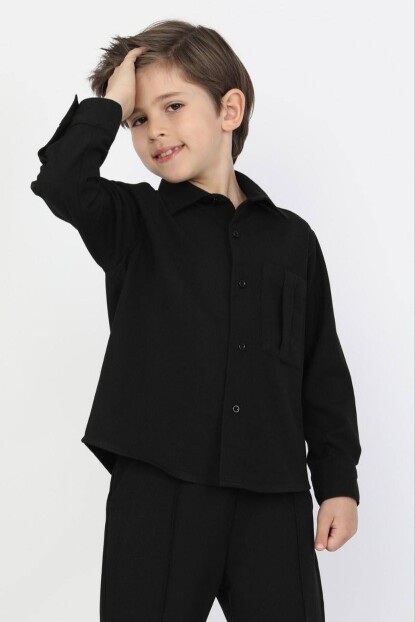 ERKEK PAMUKLU DOKUMA GÖMLEK PANTOLON TAKIM