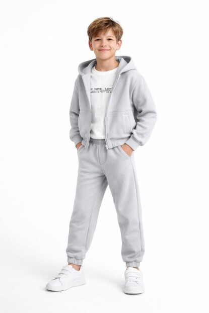 ERKEK PETEKLİ DİAGONEL DOUBLEFACE 3LÜ TAKIM