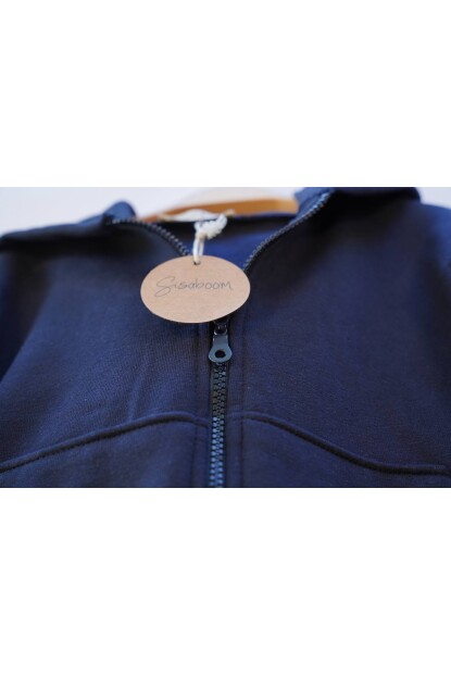 FLAMLI 3 İPLİK KAPŞONLU SWEATSHİRT