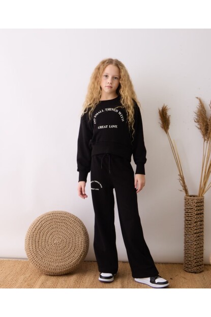 KIZ BOL PAÇA PANTOLONLU TAKIM