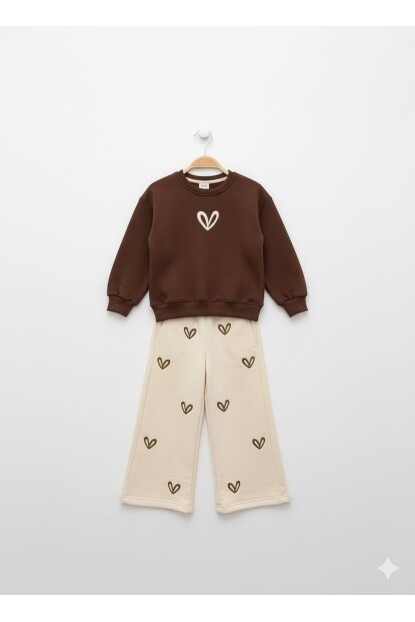 KIZ KALPLER NAKIŞ DETAYLI TAKIM