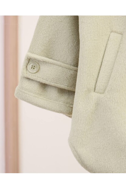 KIZ YEŞİL KAŞE KABAN