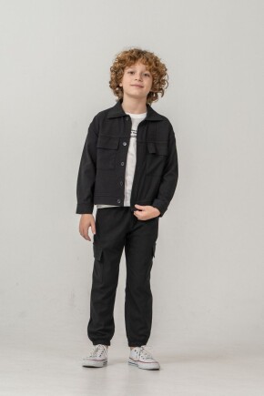 ERKEK KARGO CEPLİ DOKUMA 3LÜ TAKIM