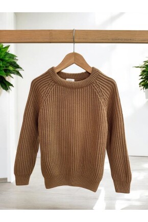 ERKEK KAHVE TRİKO KAZAK