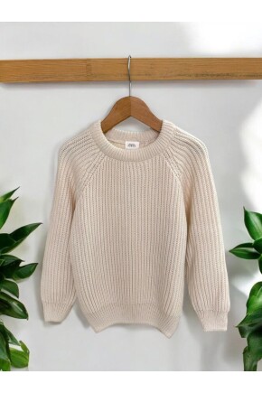 ERKEK EKRU TRİKO KAZAK