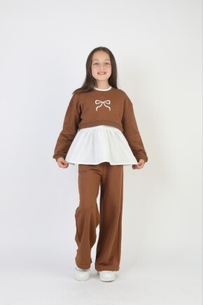 KIZ FİYONK NAKIŞLI 3LÜ TAKIM